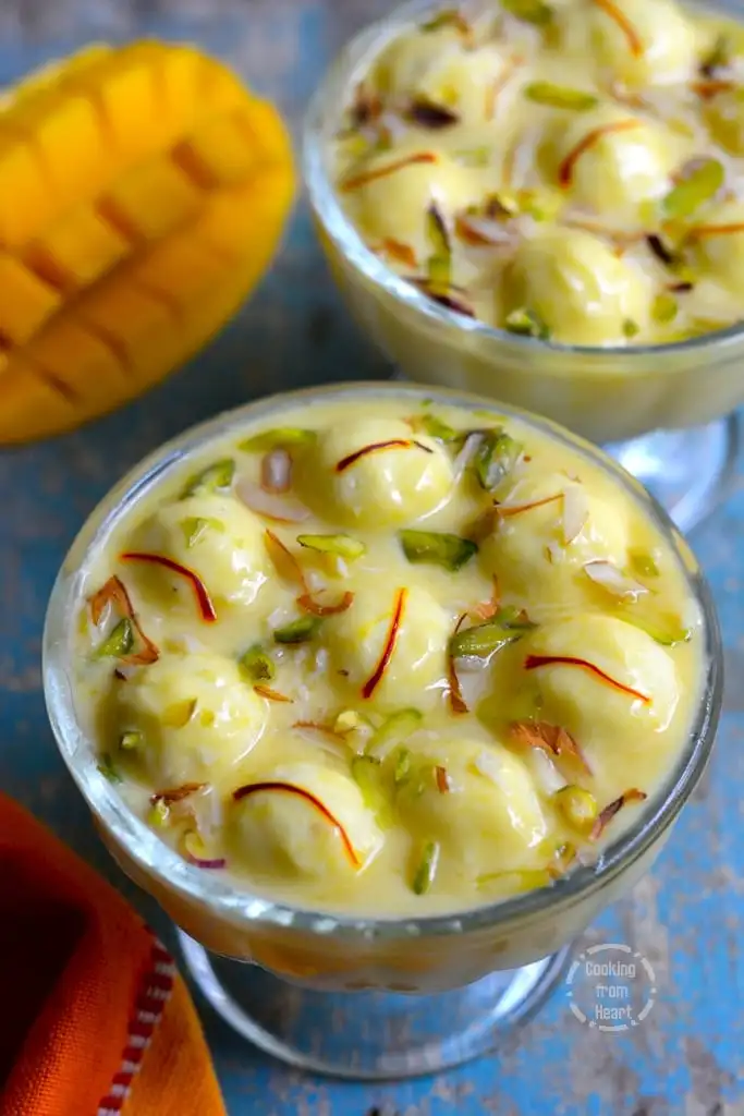 Mango Ras Malai - Summer special dessert
