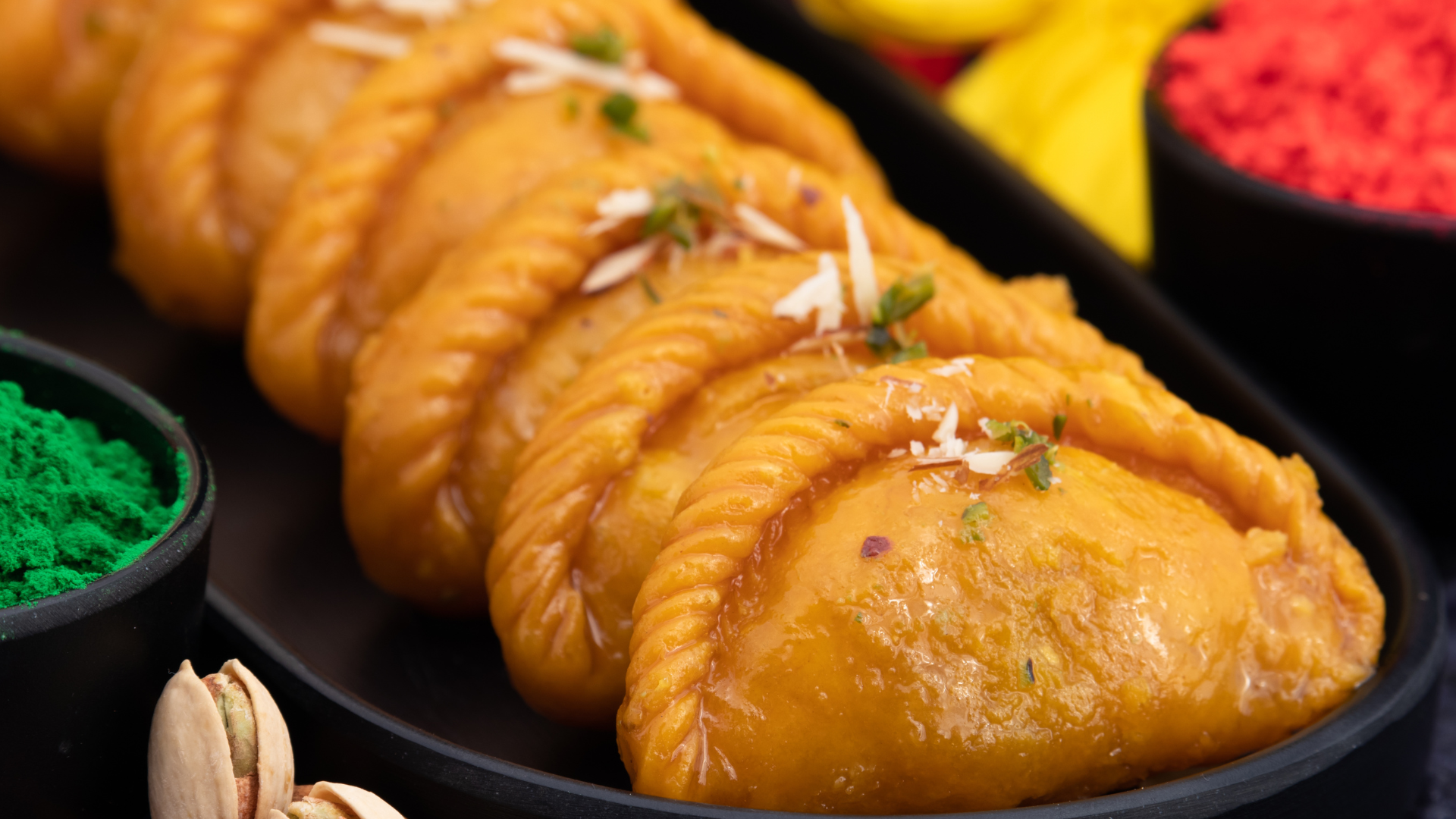 Mawa Gujiya - Festival Indian mithai